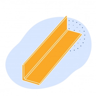 Анодированный уголок 10х10 мм АМг6