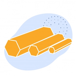 Автоматный шестигранник 47.5 мм АС40Х ГОСТ 2879-2006