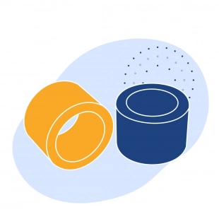 Втулка бронзовая 60 мм БРК1Н3