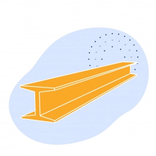 Монорельсовая балка 24М 12 м С345 ГОСТ 19425-74