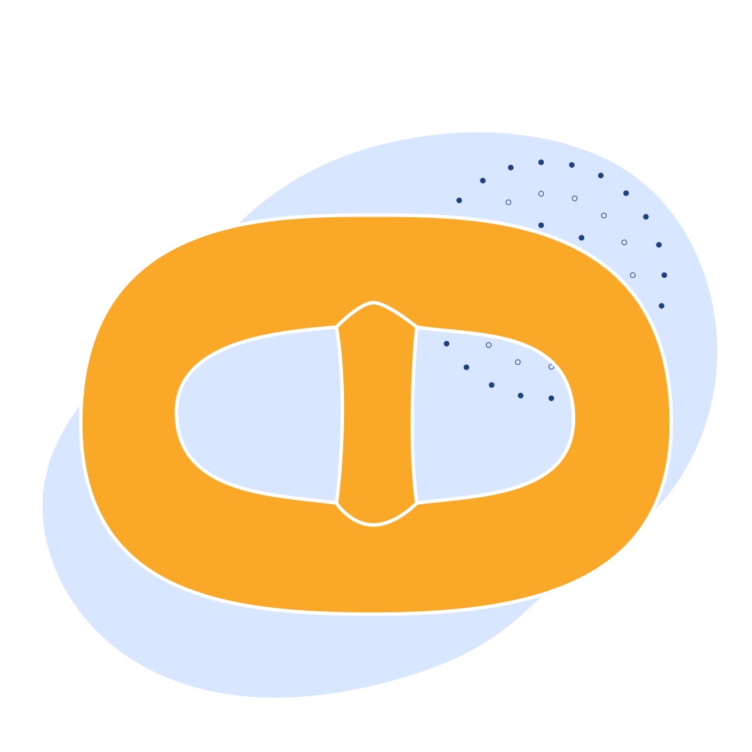 Якорное звено увеличенное с распоркой ГОСТ 228-79 24x144x96x86 мм