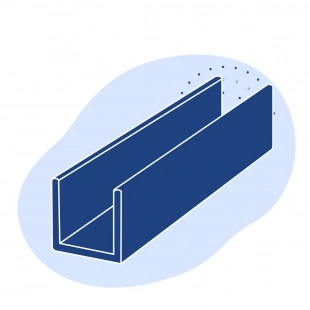 Алюминиевый швеллер 15x15x1.5x6000 мм АД31Т1 ГОСТ 8617-2018