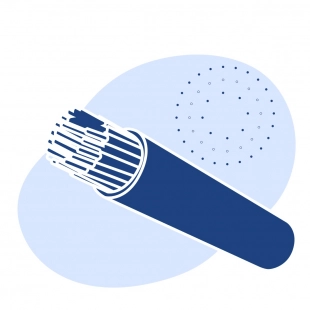 Кабель контрольный медный многожильный 10x1.5 мм2 КРВБбГ ГОСТ 1508-78