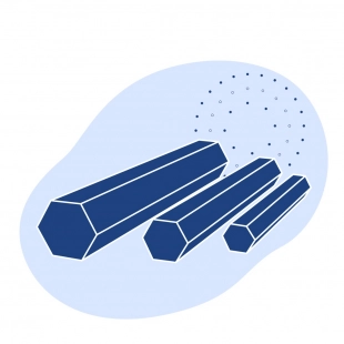 Шестигранник нержавеющий 47 мм AISI 321 ГОСТ 18968-73